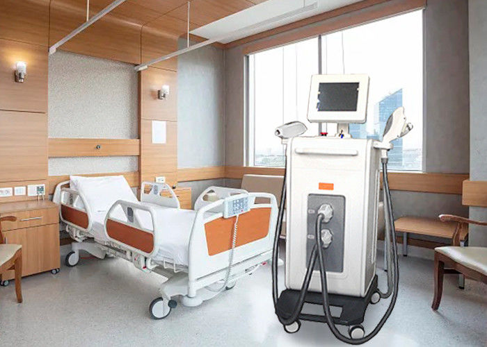 La lumière pulsée 500 watts de DPL de laser d'épilation 45kg de machine pèsent l'énergie 0-1000mj
