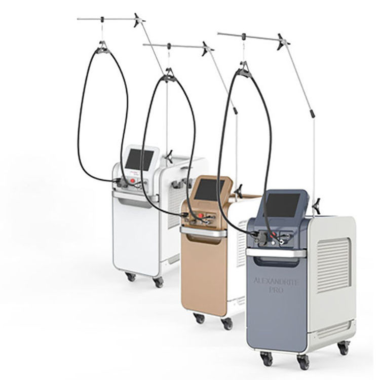 Dépilation verticale douce Max Pro Laser 1064 755nm longueur d'onde