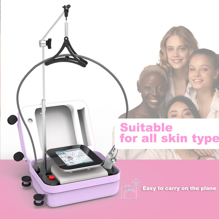 Équipement de beauté portable Alexandrite Mini Smart Touch Alimentation Partie Bison Light And Easy 755nm Mini Machine Alexandrite Épilation laser 755nm